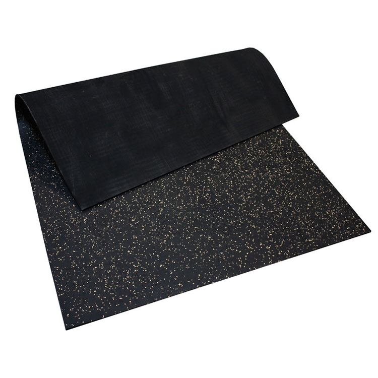 Characteristics of Strong Impact rolled rubber flooring and square rubber mats