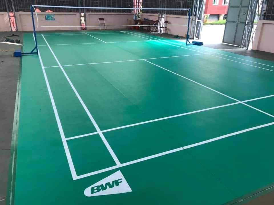 Badminton Courts PVC Sports Floor