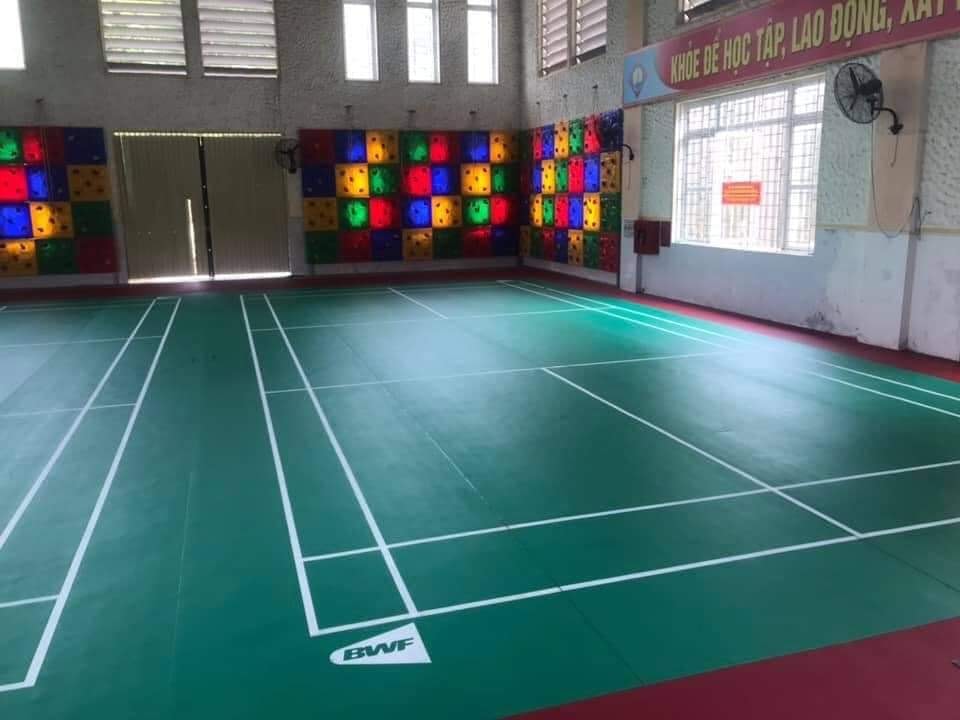 BWF approved badminton court flooring indoor