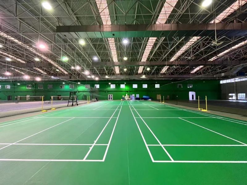 BWF approved indoor badminton sport vinyl floor