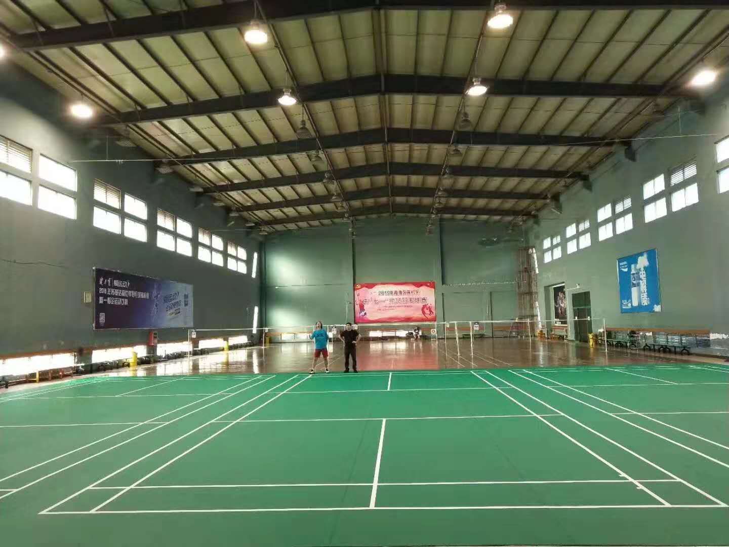 BWF approved indoor badminton sport vinyl flooring