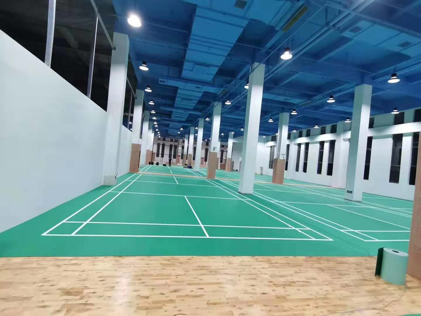 BWF approved indoor badminton sport vinyl floors