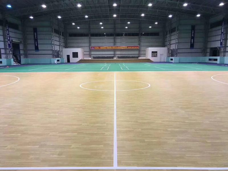 Hot sale indoor basketball sport vinyl floor