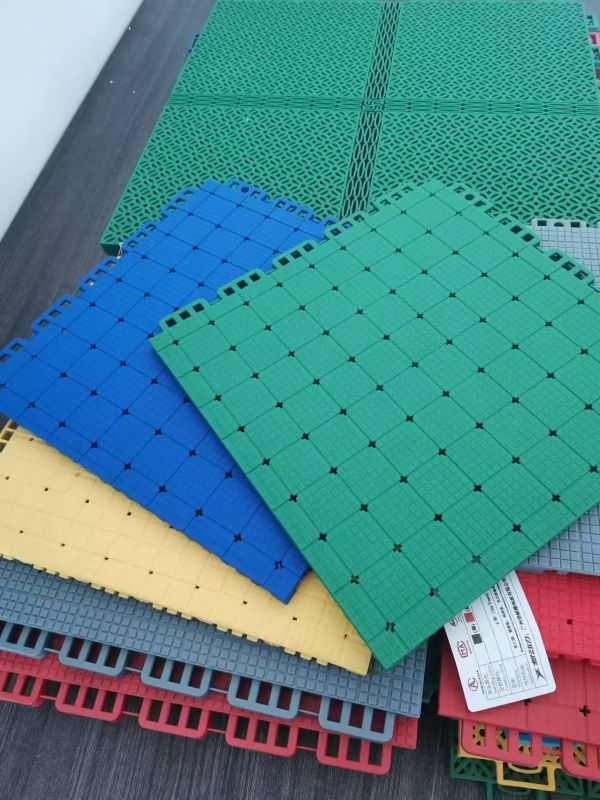 Hot sale outdoor pp interlocking sport tiles