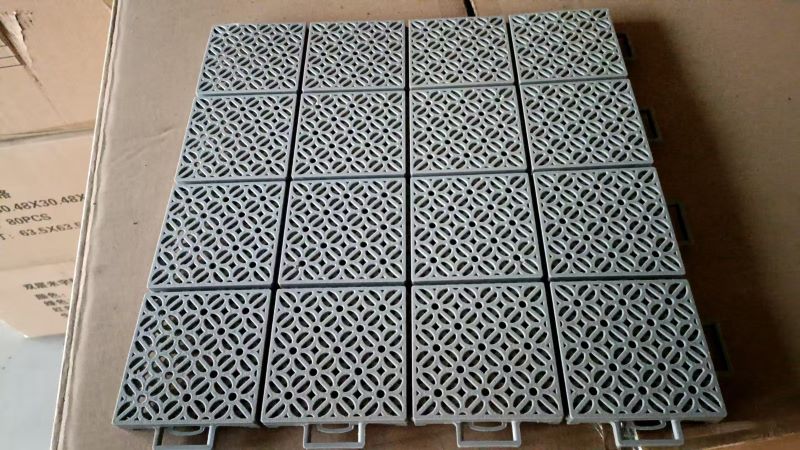 Hot sale outdoor pp suspended tile