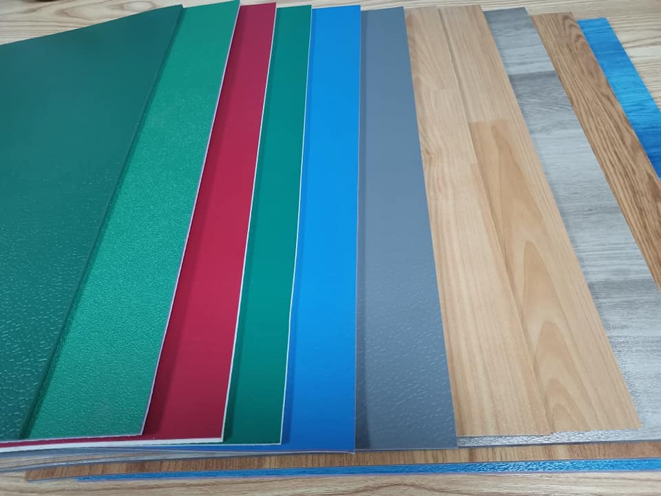 Oak Floor Flooring  PVC Sports Flooring for Basketball Indoor