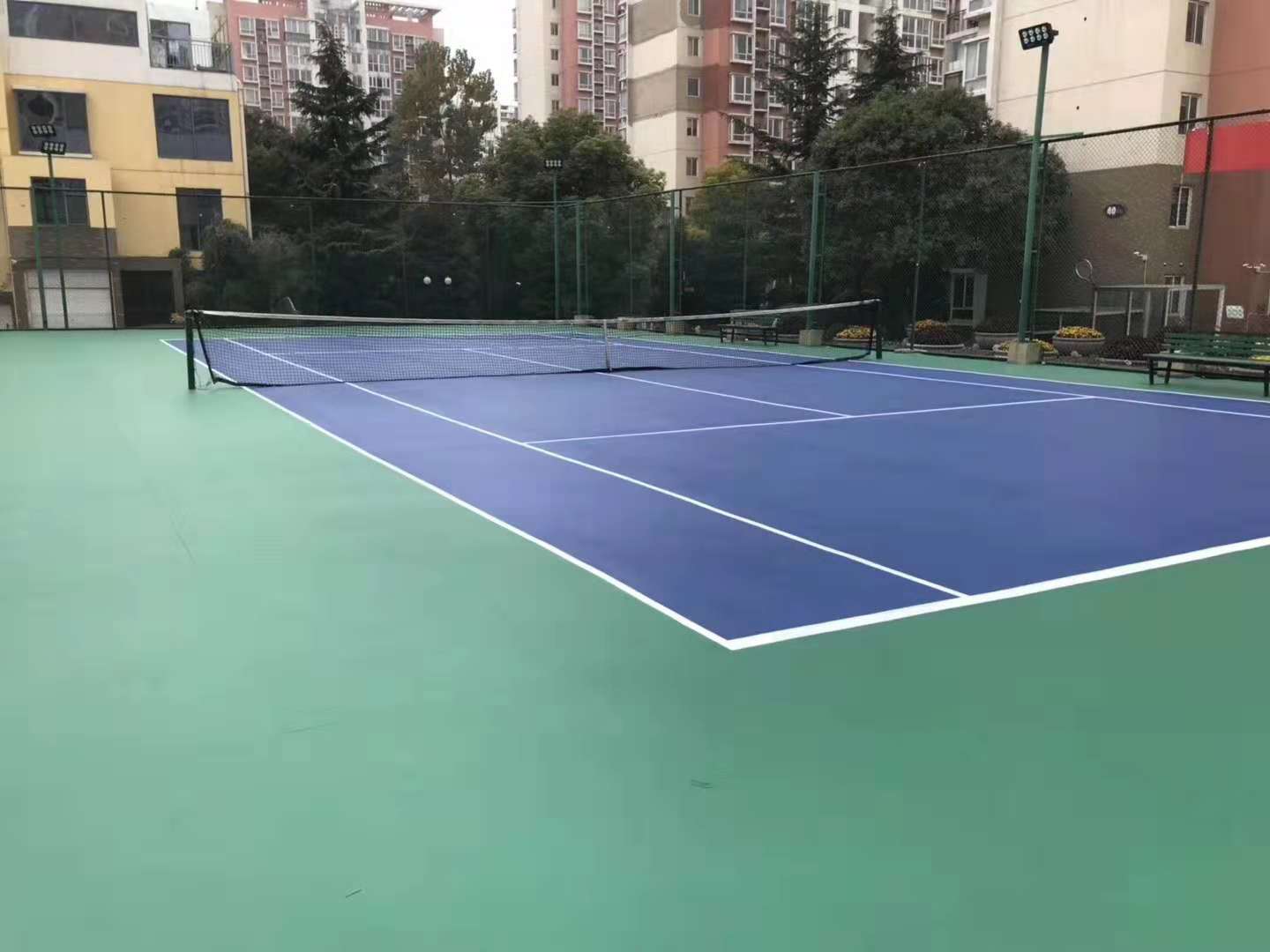 Outdoor Sports Courts Flooring