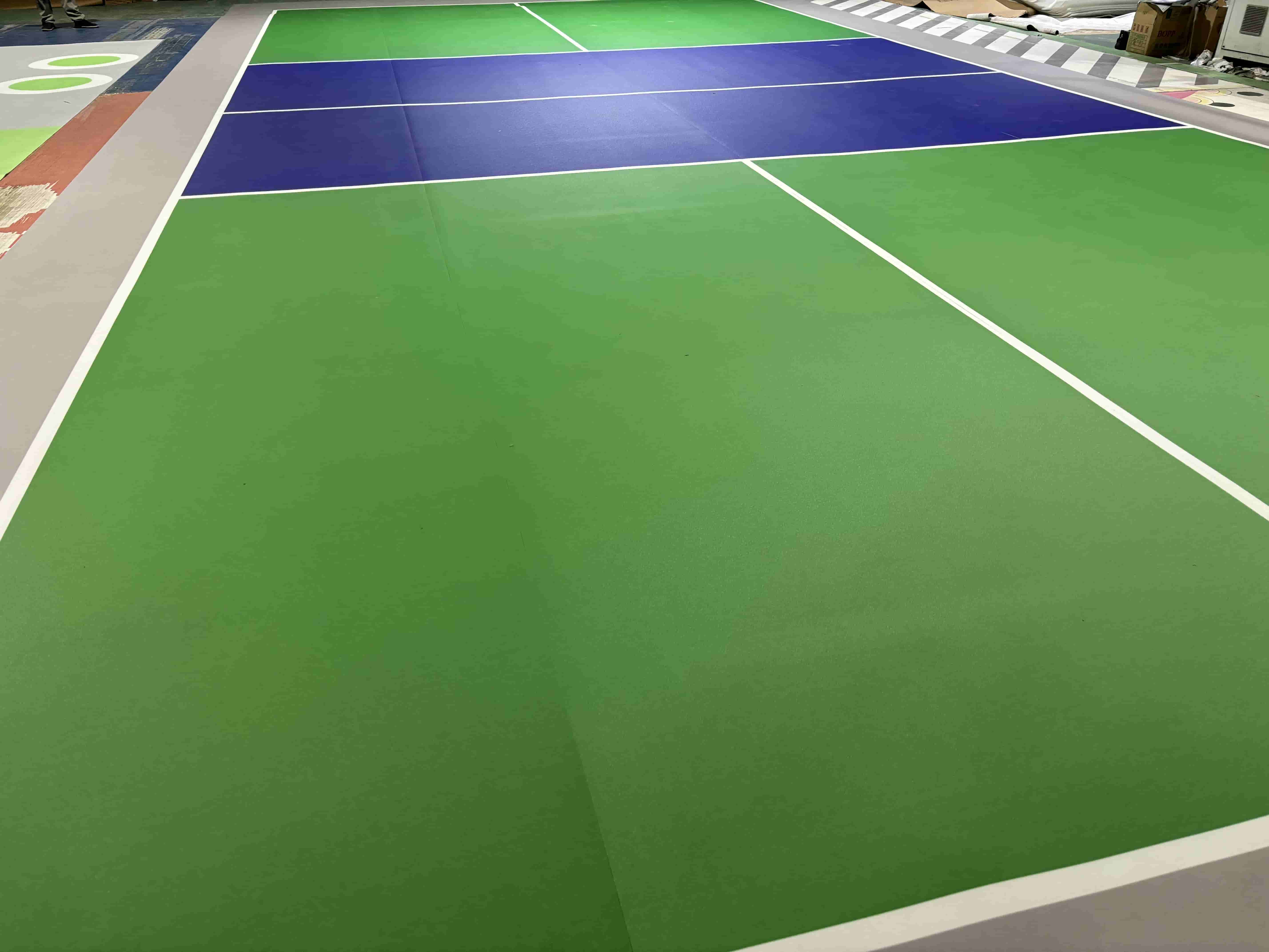 Pickle ball Flooring Rolls for Indoor Floor