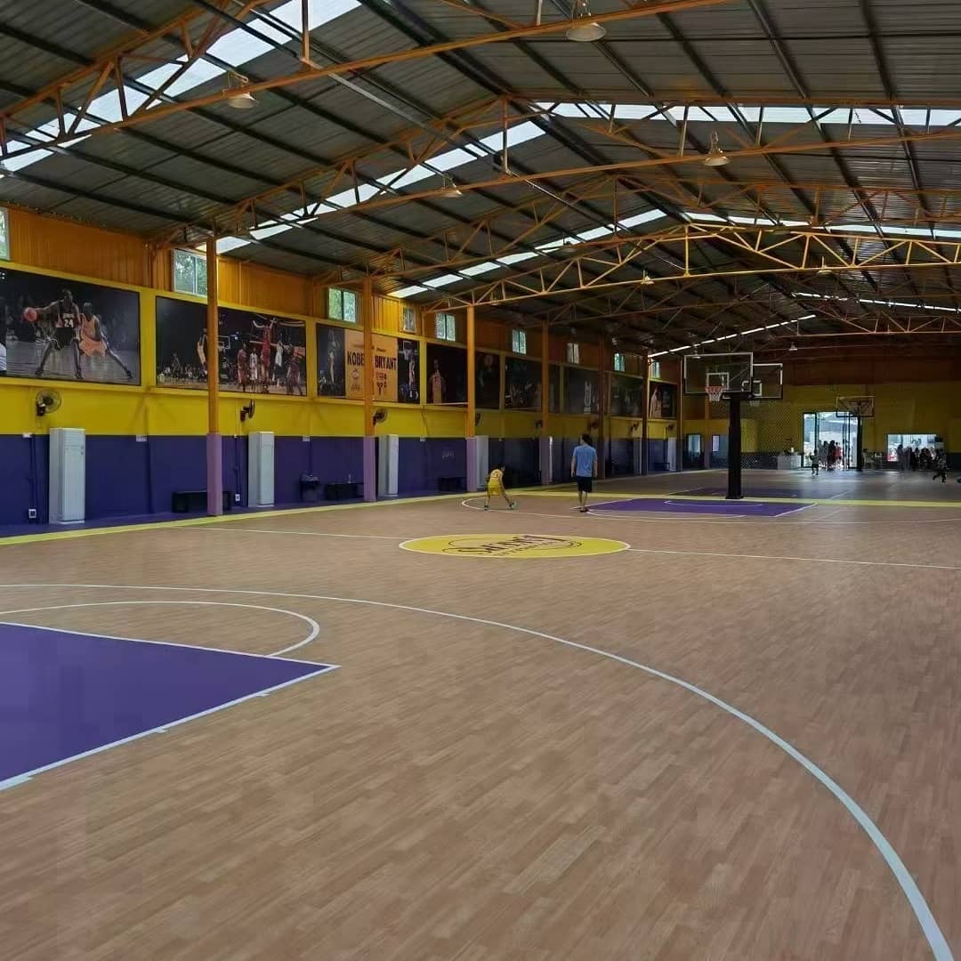 PVC Sports Floor Basketball Court