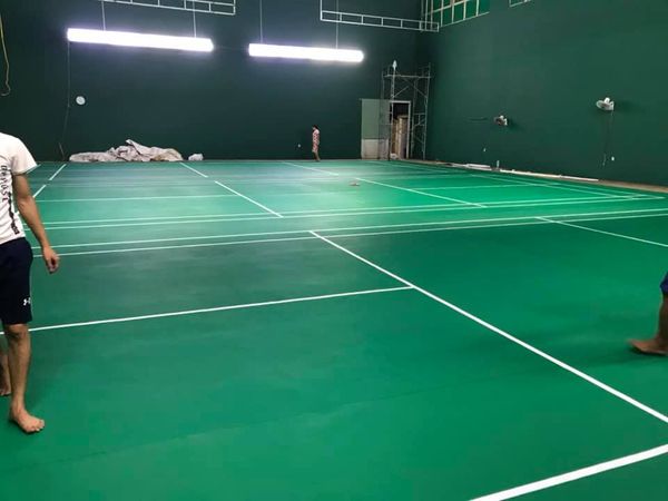 PVC Sports Flooring for Indoor Badminton Court 4.5mm thickness