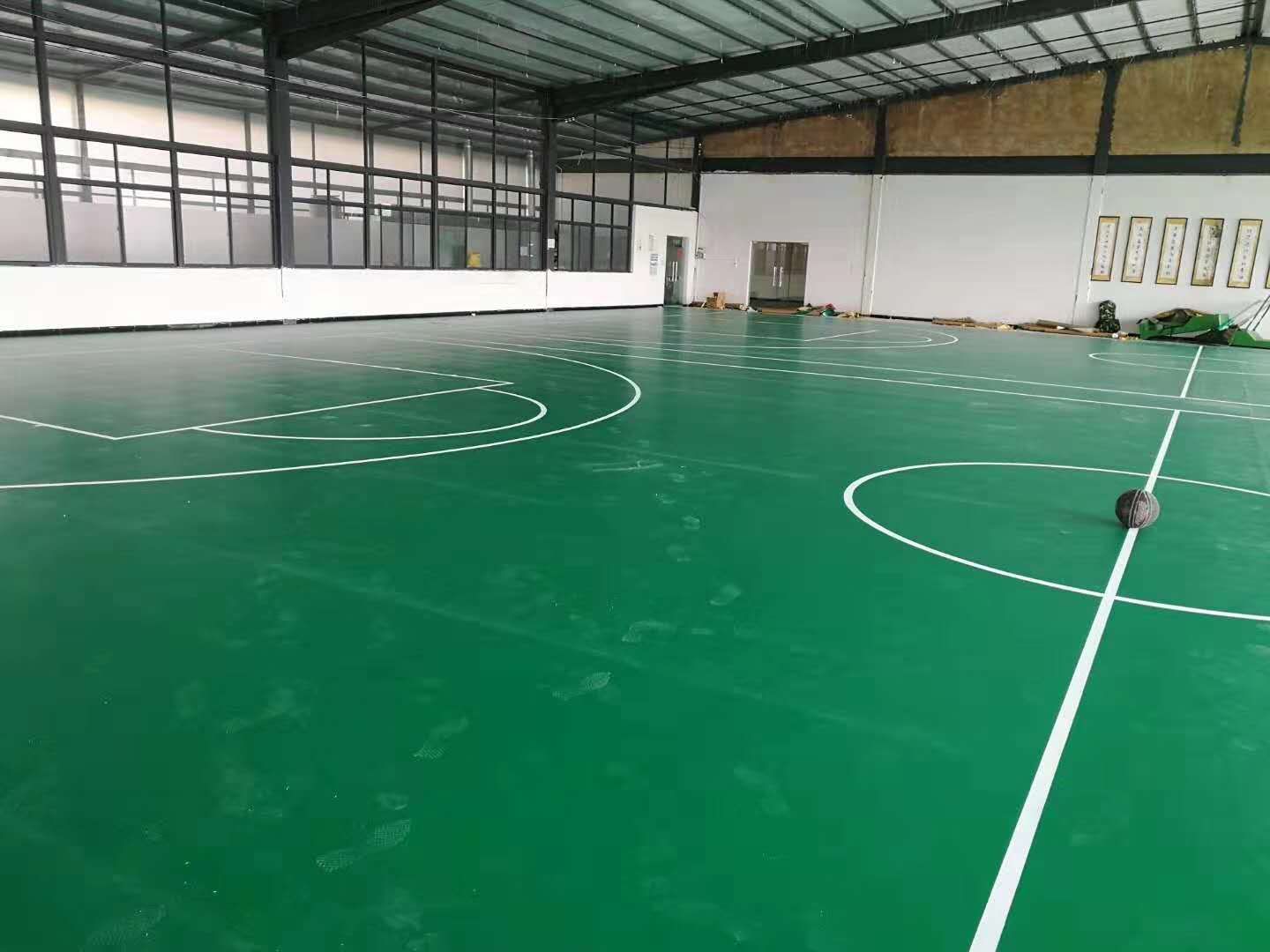 Rolled BWF Certification indoor badminton sport floor