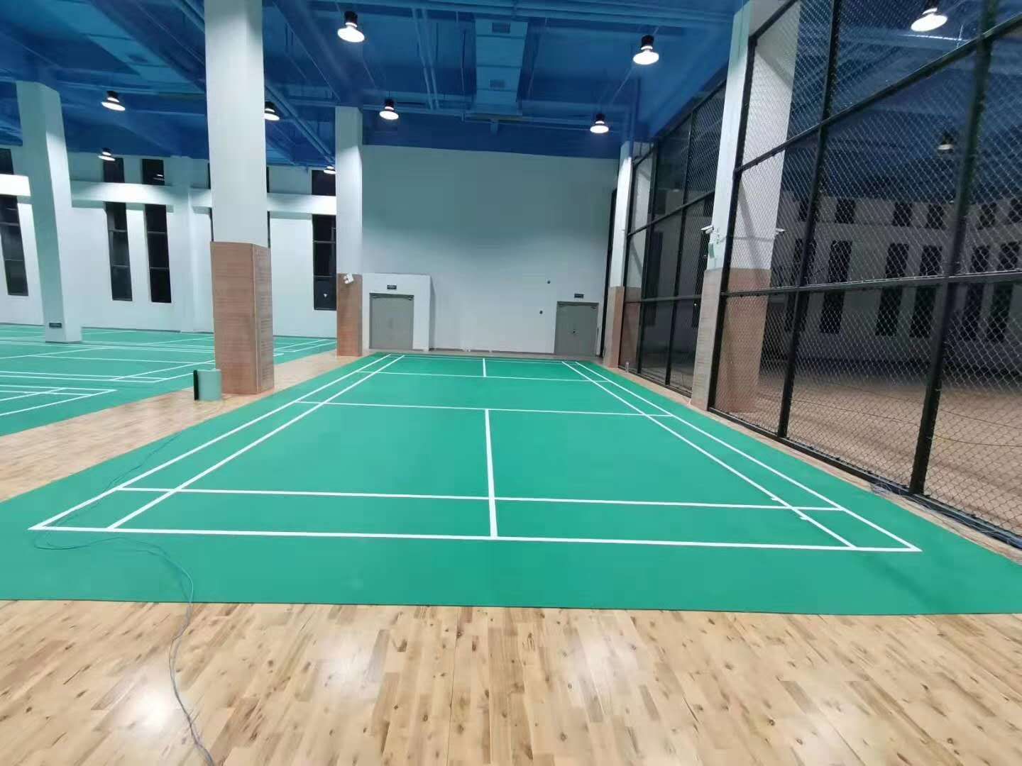 Rolled BWF Certification indoor badminton sport flooring