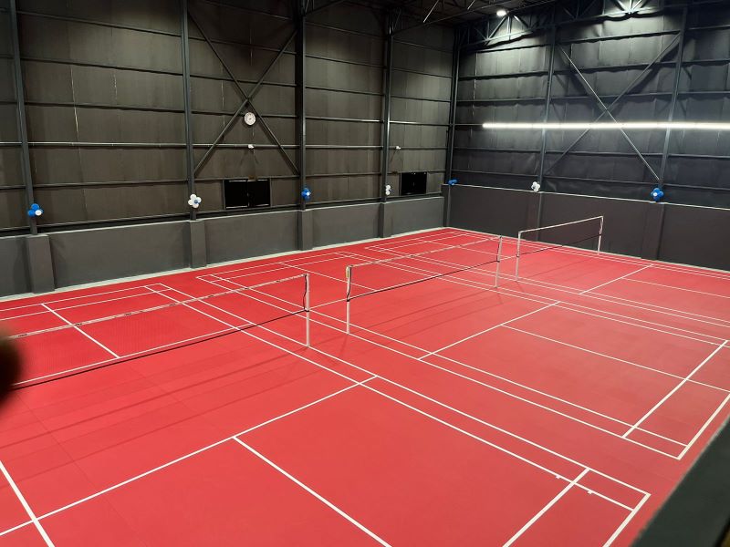 Sinocourts badminton court flooring indoor PVC mat