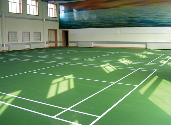 Sinocourts Vinyl Indoor Sports Floor for Badminton Court